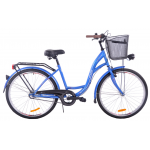 Mestský bicykel 26" Fuzlu Alaska modrá labuť 3s 17"